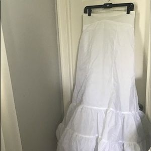 Crinoline for mermaid wedding dress